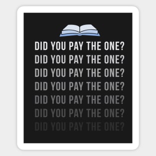 Rhystic Study - Did you pay the one? Sticker